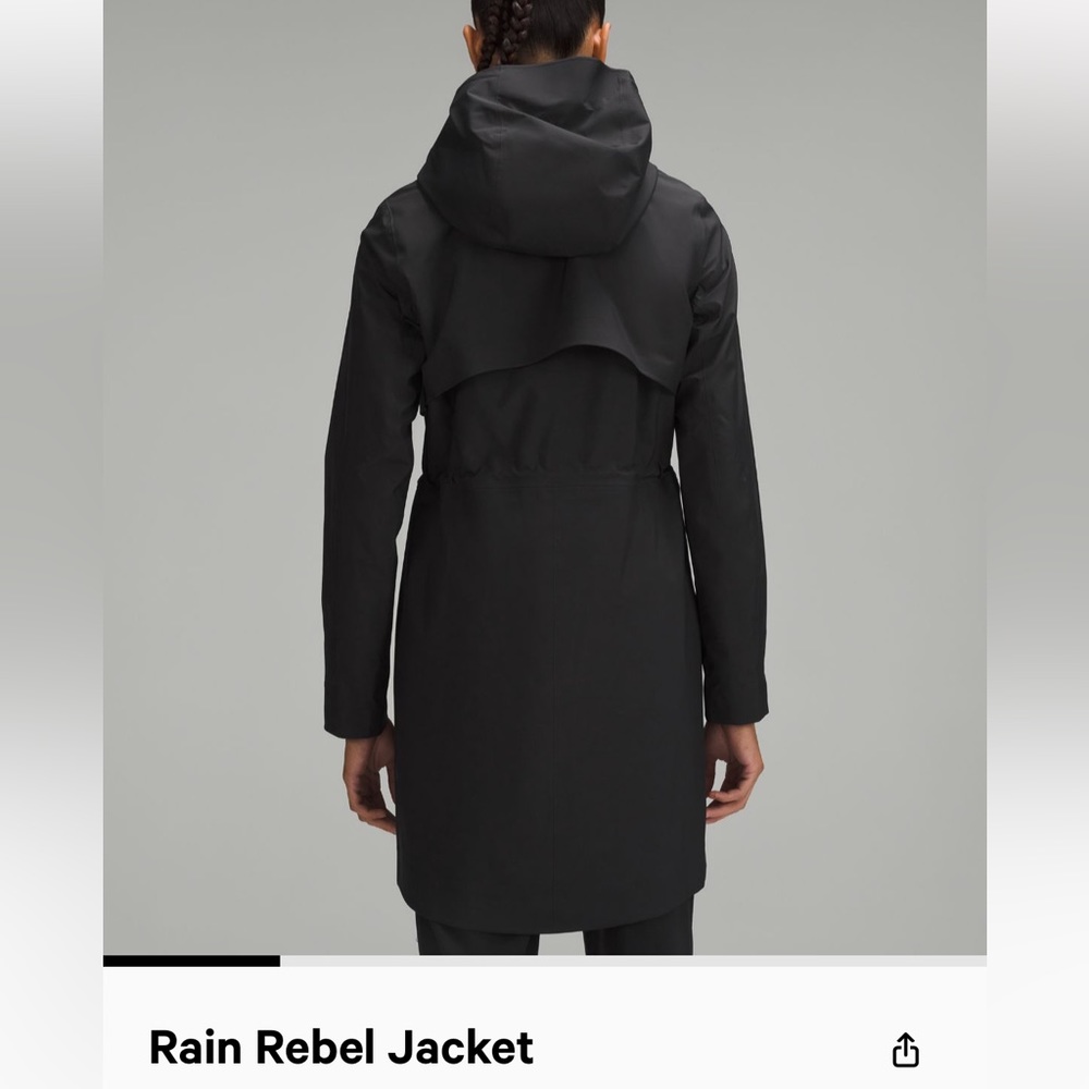 Lululemon rain rebel jacket